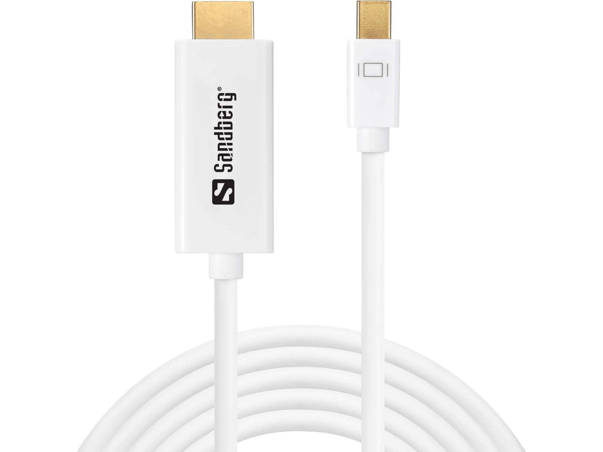 Sandberg - Video- / Audiokabel - Mini DisplayPort (M)