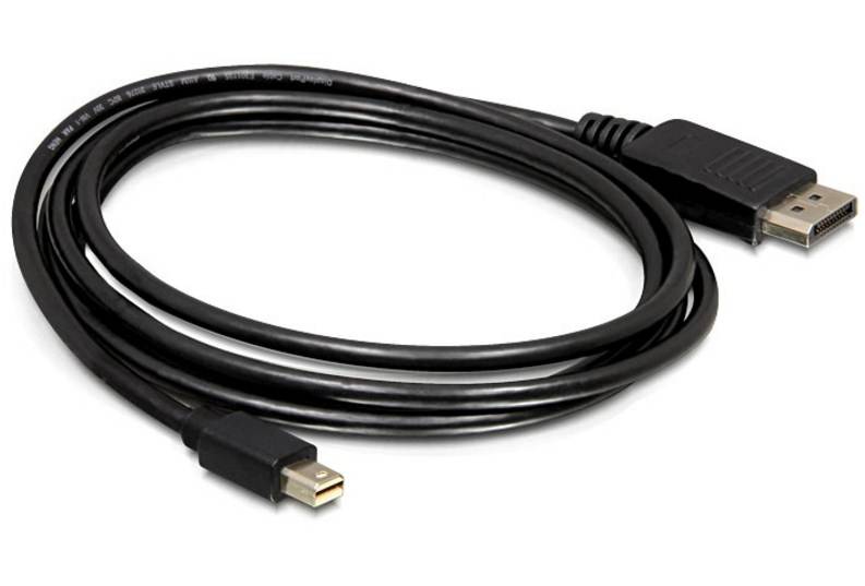 Delock - DisplayPort-Kabel - Mini DisplayPort männlich bis DisplayPort männlich