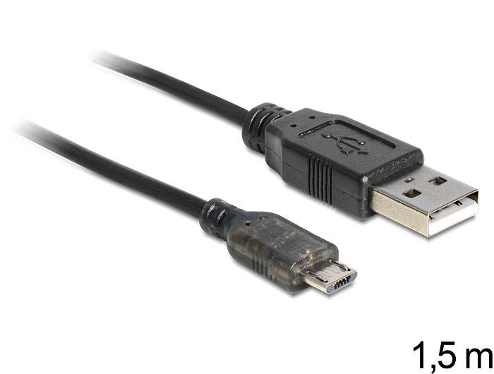 DeLOCK - USB-Kabel - USB (M) bis Micro-USB Typ B (M)