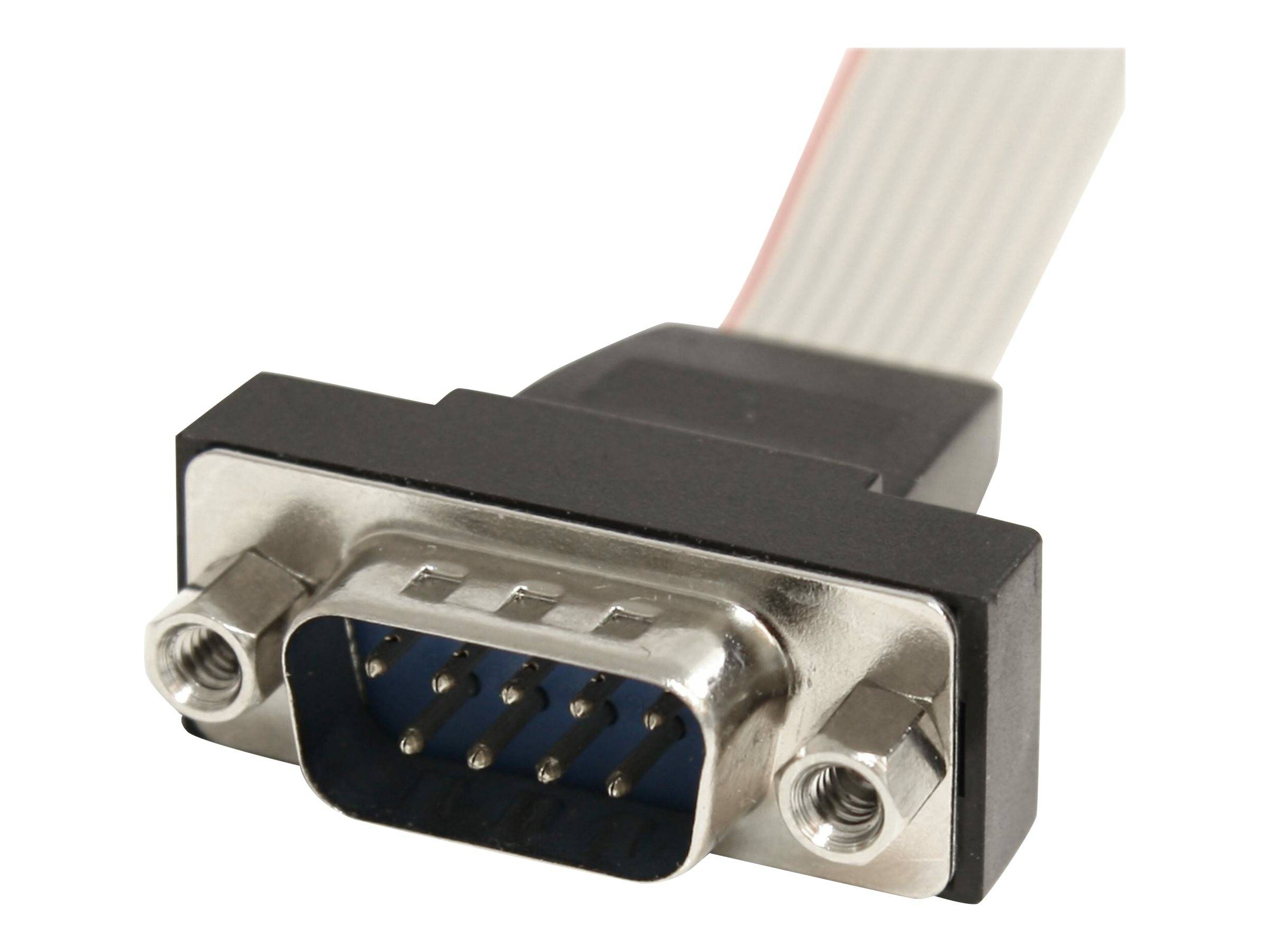 StarTech.com 10 Pin Motherboard Pinheader auf serielles DB9 Kabel - Interner Pinheader auf RS232 Adapter - 40cm - Kabel