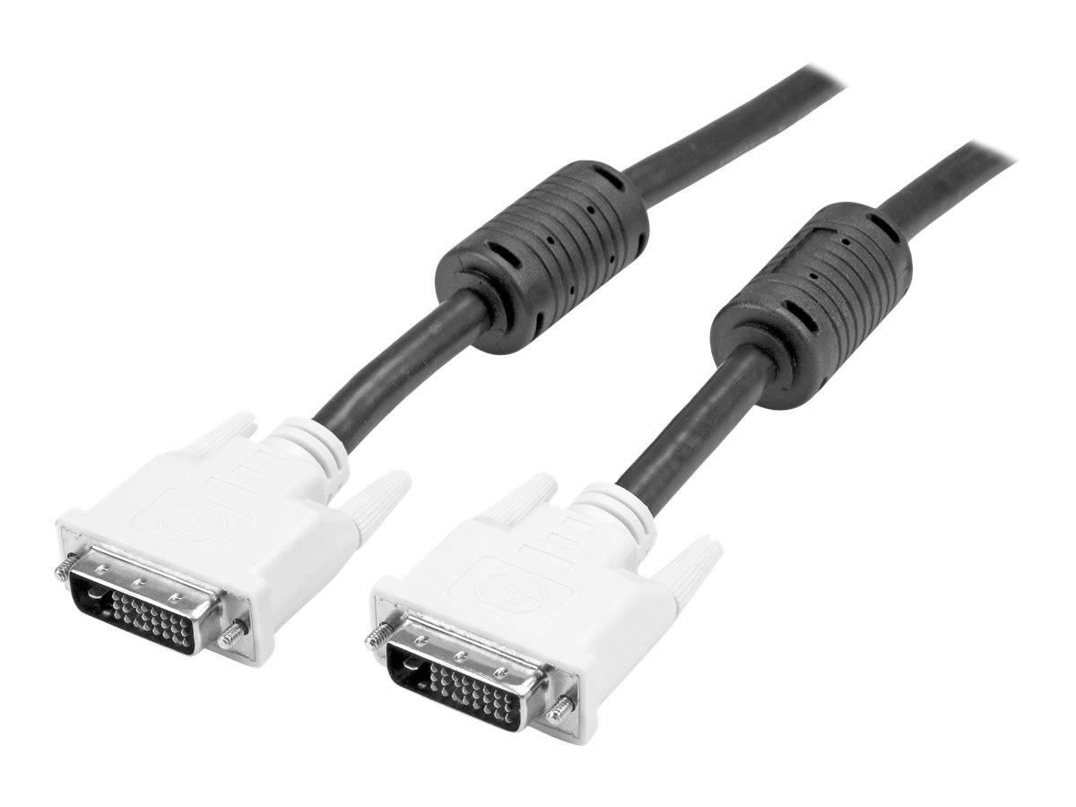 StarTech.com DVI-D Dual Link Kabel 10m (Stecker/Stecker) - DVI 24+1 Pin Monitorkabel Dual Link - DVI Anschlusskabel mit