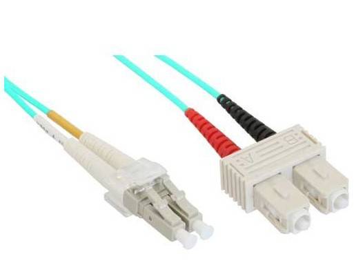 InLine - Patch-Kabel - SC multi-mode (M) bis LC Multi-Mode (M)