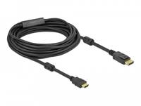 Delock - Adapterkabel - DisplayPort männlich Verriegelung bis HDMI männlich