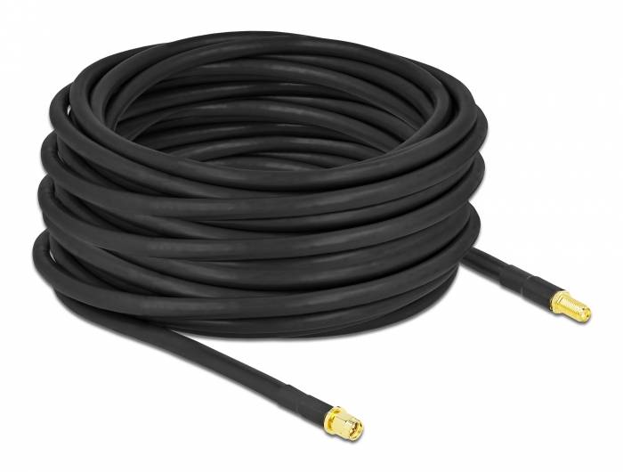 Delock - Antennenverlängerungskabel - SMA Stecker zu SMA weiblich