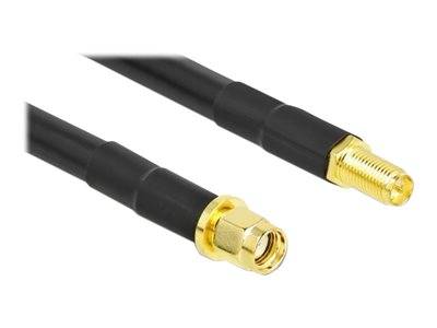 Delock - Antennenkabel - RP-SMA Stecker zu RP-SMA Gefäß