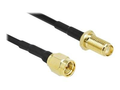 Delock - Antennenkabel - SMA Stecker zu SMA Gefäß