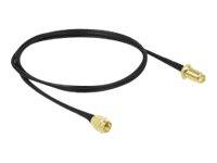 Delock - Antennenkabel - SMA Stecker zu SMA Gefäß