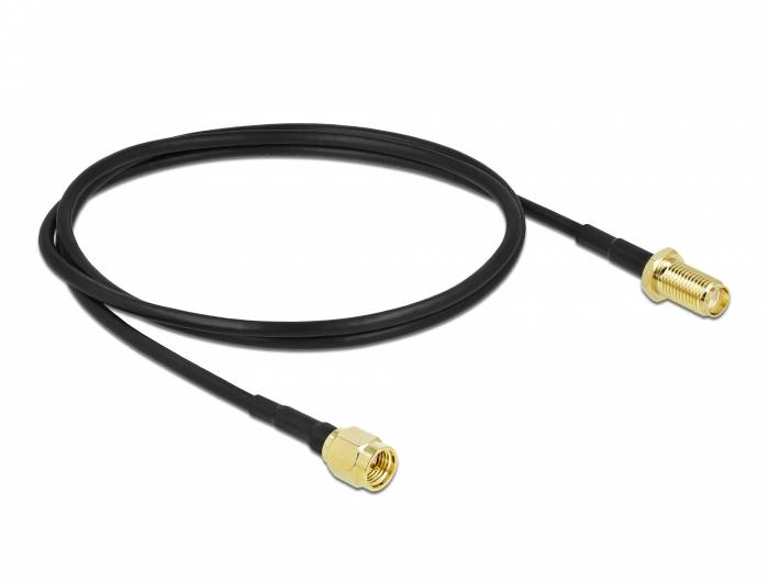 Delock - Antennenkabel - SMA Stecker zu SMA Gefäß