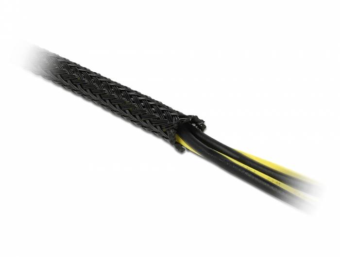 DeLOCK Braided Sleeving stretchable - Expandierbare geflochtene Ummantelung