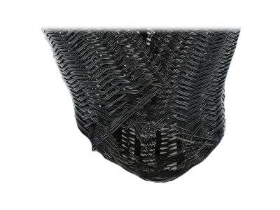 Delock - Geflechtschlauch - 10 m - Schwarz