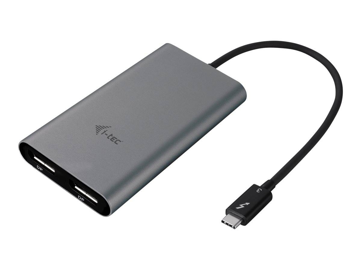 i-Tec Dual Display Port Video Adapter - Externer Videoadapter