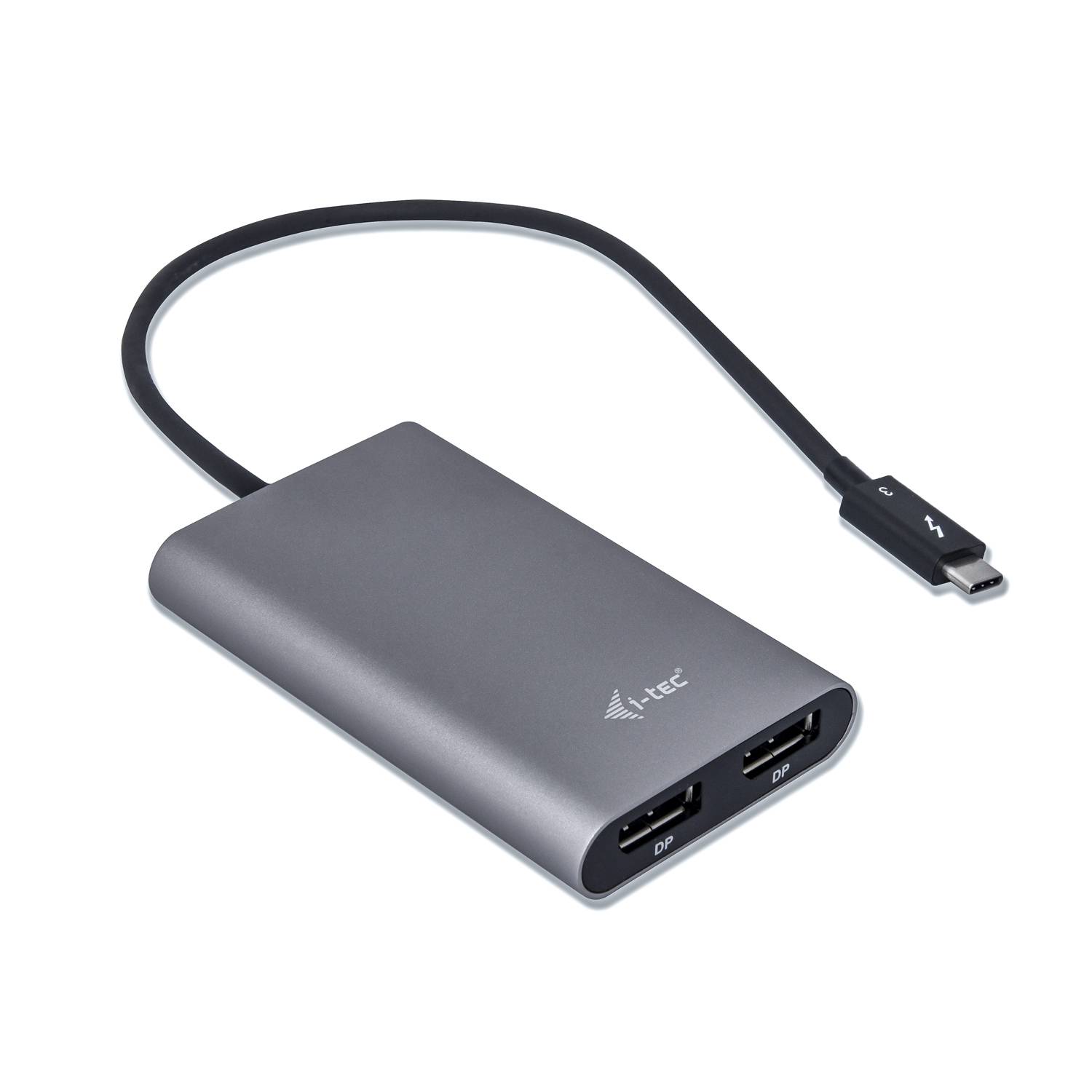 i-Tec Dual Display Port Video Adapter - Externer Videoadapter