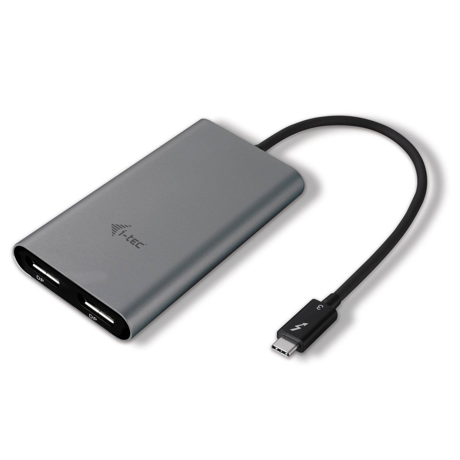 i-Tec Dual Display Port Video Adapter - Externer Videoadapter