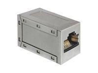 Delock Netzwerk Adapter RJ45 Buchse /Buchse Cat.6A