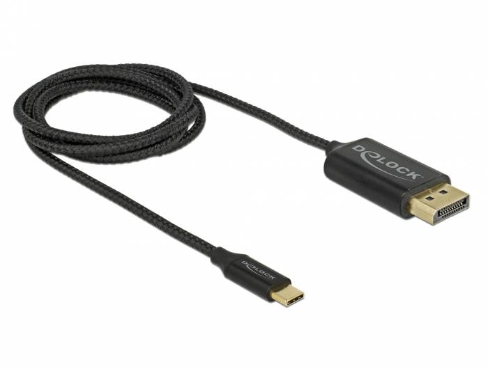 Delock - DisplayPort-Kabel - USB-C (M) zu DisplayPort (M)