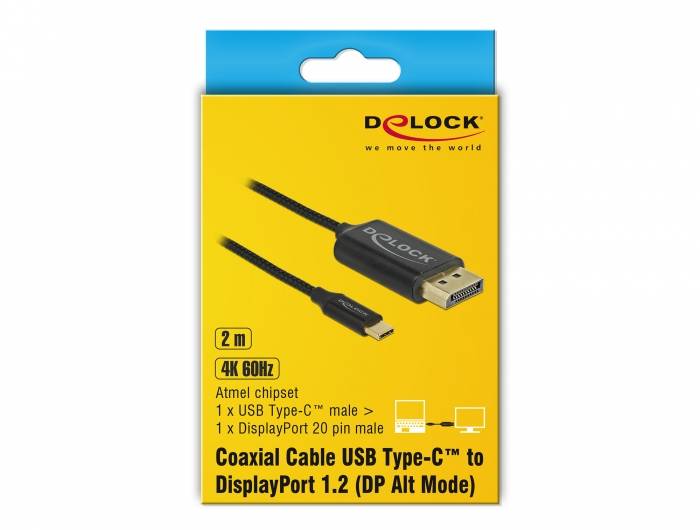 Delock - Adapterkabel - 24 pin USB-C männlich zu HDMI männlich