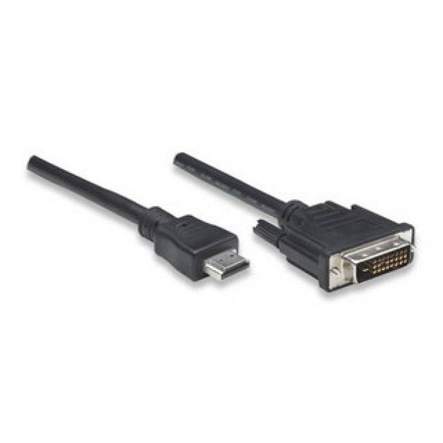 TECHly - Adapterkabel - Dual Link - HDMI männlich zu DVI-D männlich