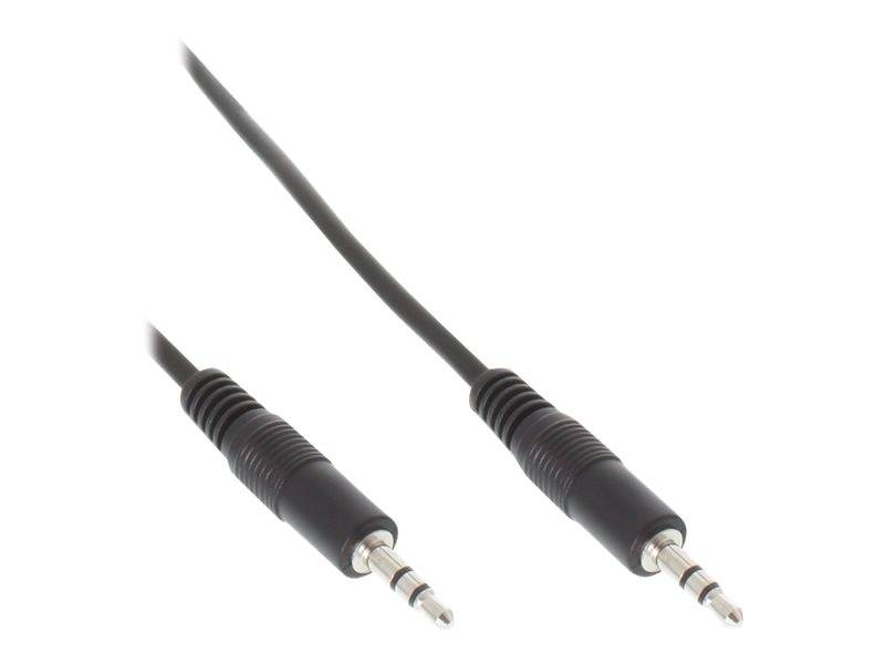 INLINE - Klinke Kabel - 3,5mm Stecker / Stecker - Stereo - 0,5m