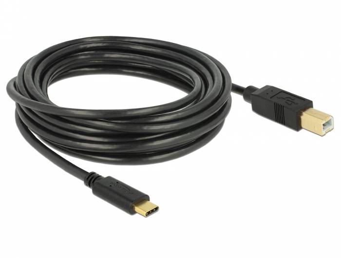 DeLOCK - USB-Kabel - USB-C (M) bis USB Typ B (M)