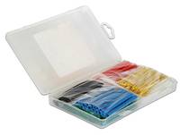 DeLOCK - Wärmeschrumpfschlauch-Kit - Schwarz, weiß, Blau, Gelb, Rot, grün