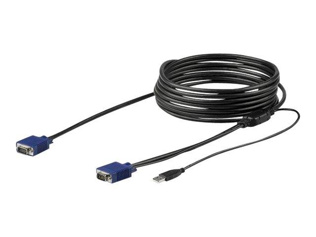 StarTech.com 15 ft. (4.6 m) USB KVM Cable for StarTech.com Rackmount Consoles - VGA and USB KVM Console Cable (RKCONSUV1