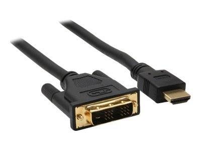 INLINE - HDMI-DVI Kabel - vergoldete Kontakte - HDMI ST auf DVI 18+1 ST - 2m
