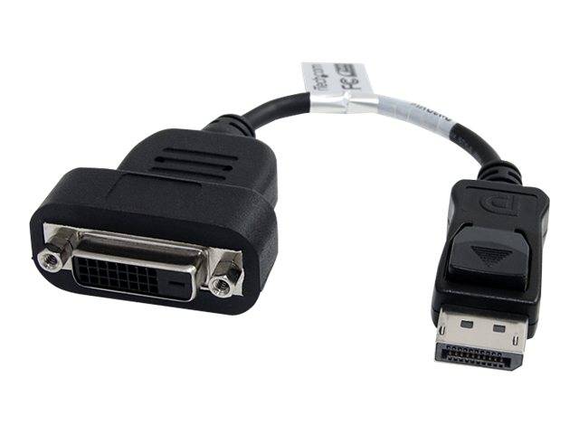 StarTech.com Aktiver DisplayPort auf DVI-D Adpater - DP zu DVI Single Link Konverter (Stecker/Buchse)