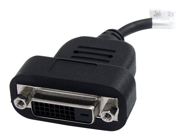 StarTech.com Aktiver DisplayPort auf DVI-D Adpater - DP zu DVI Single Link Konverter (Stecker/Buchse)