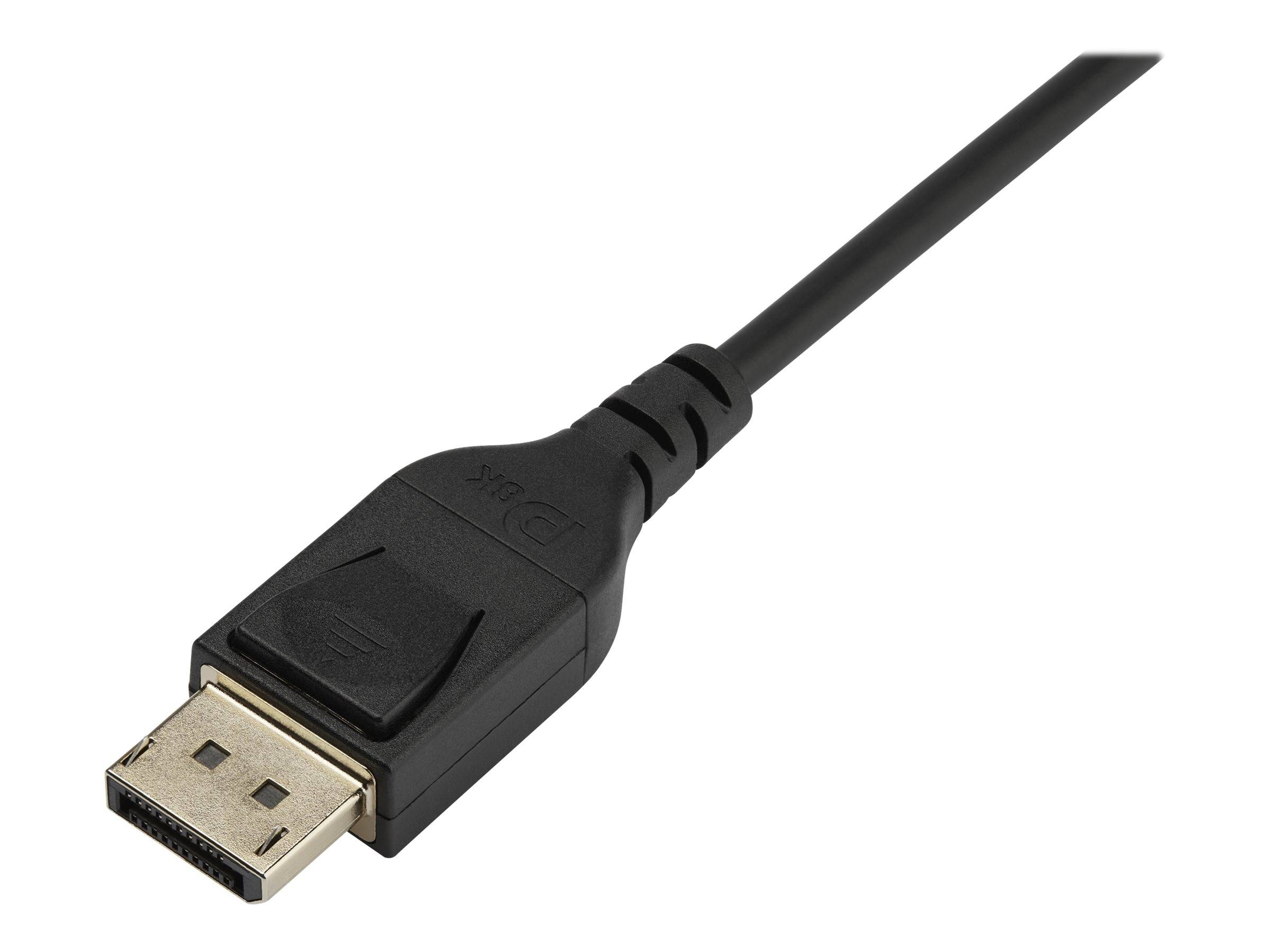 StarTech.com DisplayPort 1.4 Kabel - VESA zertifiziert - 8K@60Hz - DP Monitorkabel - HBR3 - HDR - DP Kabel - lebenslange