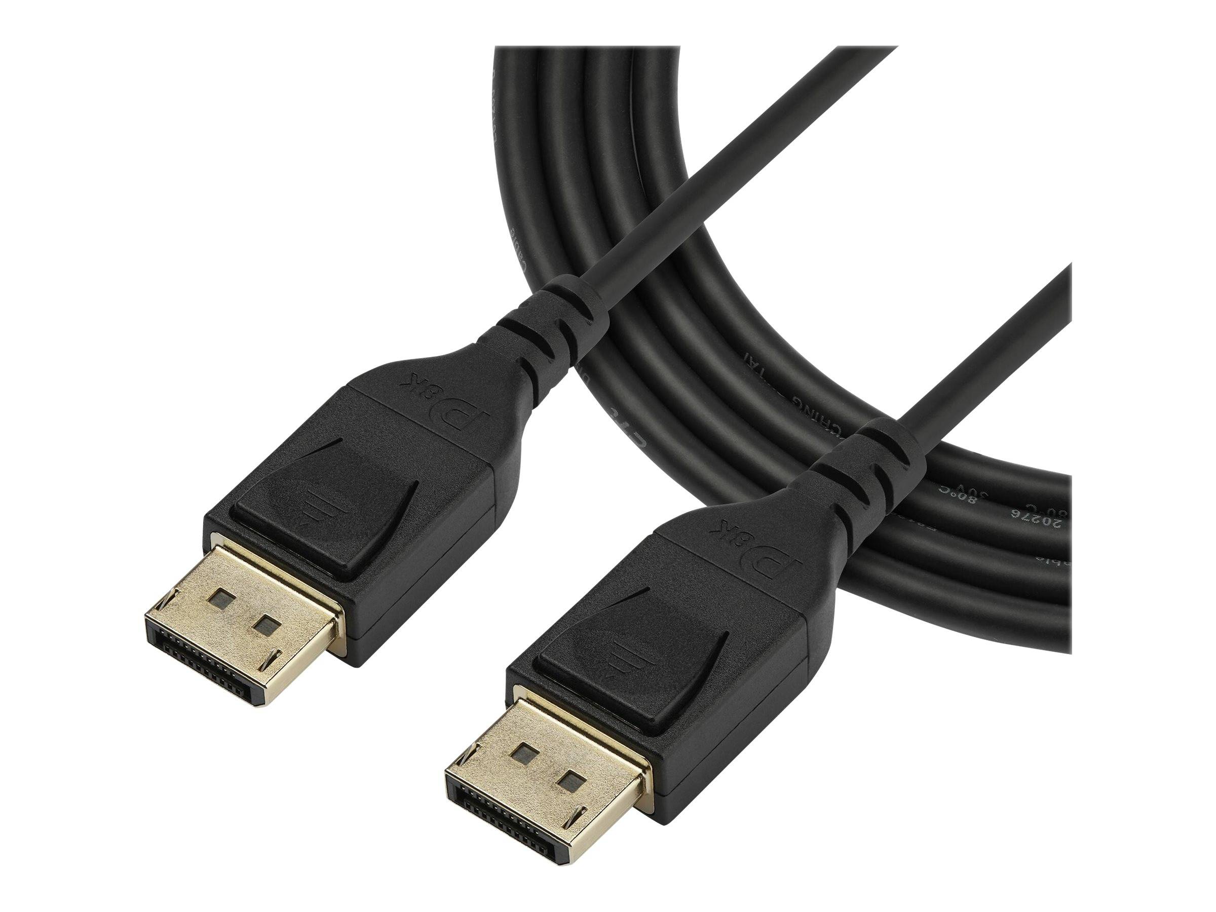 StarTech.com DisplayPort 1.4 Kabel - VESA zertifiziert - 8K@60Hz - DP Monitorkabel - HBR3 - HDR - DP Kabel - lebenslange Garantie - 8K DisplayPort