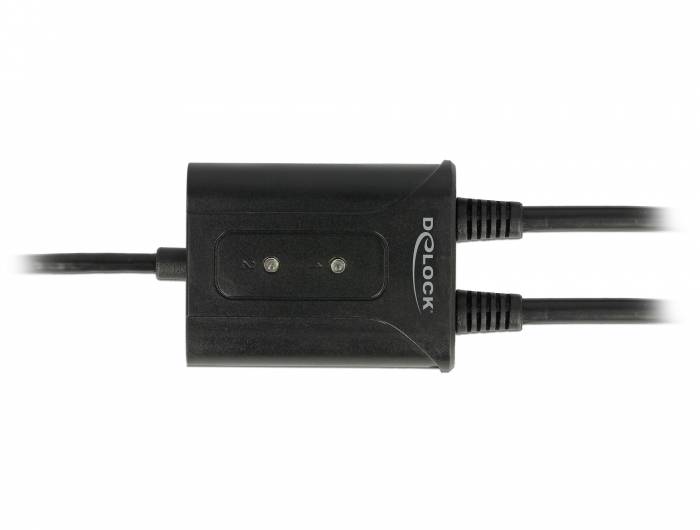 DeLock USB 2.0 to 2 x serial RS-232 - Serieller Adapter