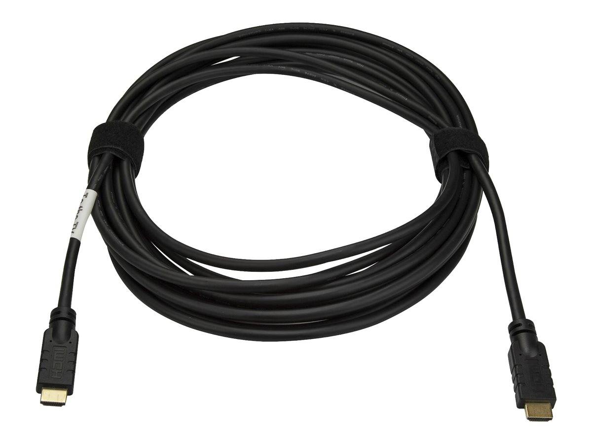 StarTech.com 10m(30ft) HDMI 2.0 Cable, 4K 60Hz Active HDMI Cable, CL2 Rated for In Wall Installation, Long Durable High Speed Ultra-HD HDMI Cable