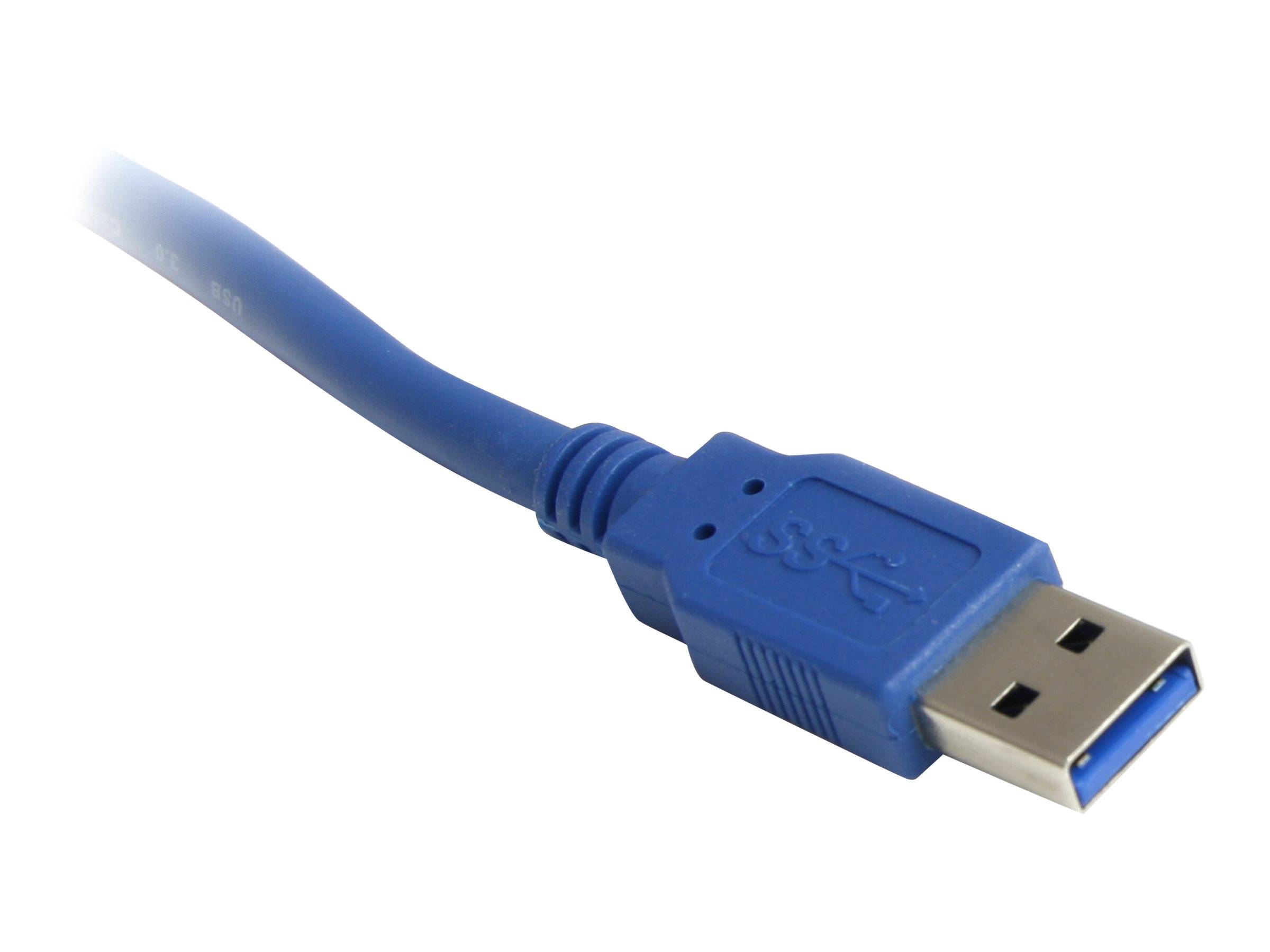 StarTech.com 1,5m SuperSpeed USB 3.0 Verlängerungskabel / Dockingkabel - Blau - Stecker / Buchse - USB-Verlängerungskabe