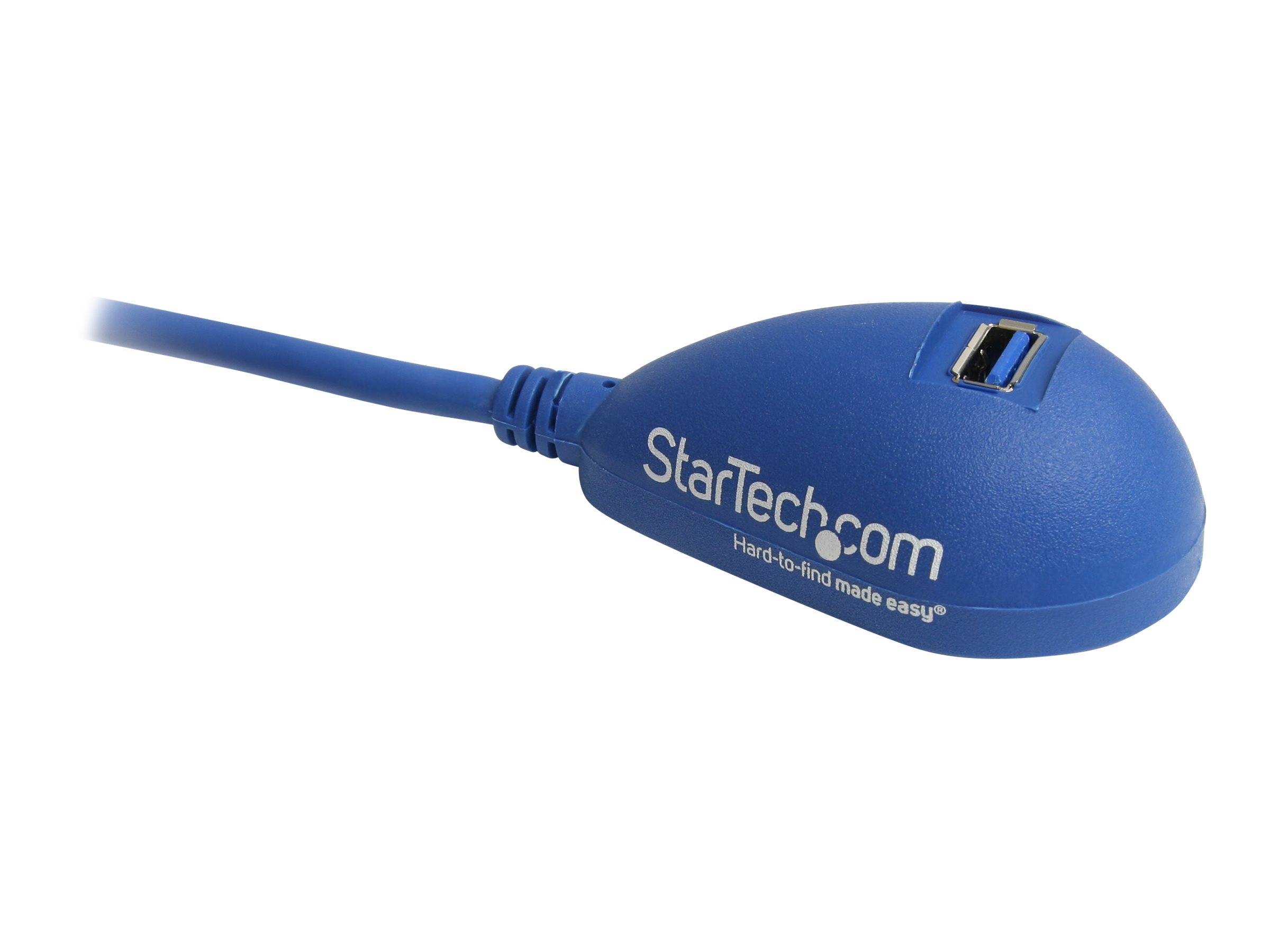 StarTech.com 1,5m SuperSpeed USB 3.0 Verlängerungskabel / Dockingkabel - Blau - Stecker / Buchse - USB-Verlängerungskabe
