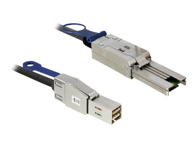 Delock - Externes SAS-Kabel - SAS 6Gbit/s - 4x Shielded Mini MultiLane SAS (SFF-8088)