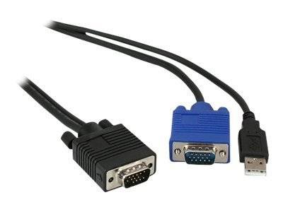 INLINE - KVM Kabelsatz - USB - für 19"" KVM Switch - Länge 1,8m
