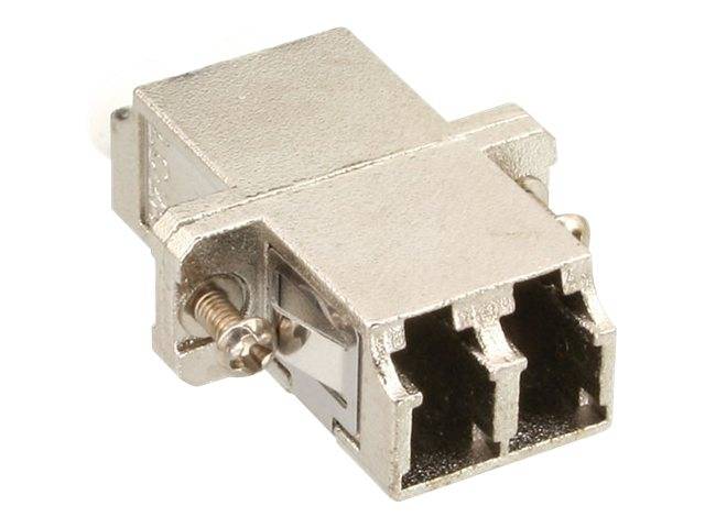 INLINE - LWL Metall-Kupplung - Duplex LC/LC - multimode - Keramik-Hülse - zum Einbau