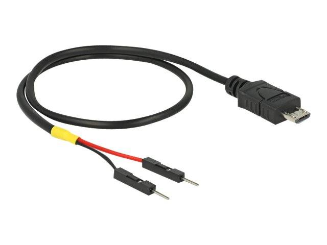 DeLOCK - USB- / Stromkabel - Micro-USB Typ B (M)