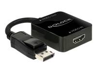 Delock Adapter High Speed HDMI-A female > Displayport 1.2 male - Videokonverter