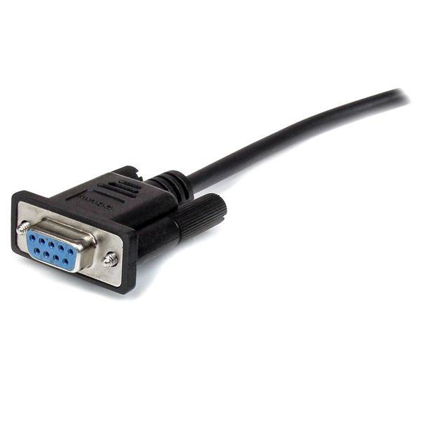 StarTech.com 50cm Seriell DB9 RS232 Verlängerungskabel - RS 232 DB-9 Kabel Verlängerung- DB 9 (Stecker)