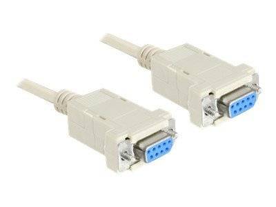 Delock - Nullmodemkabel - DB-9 (W) bis DB-9 (W)
