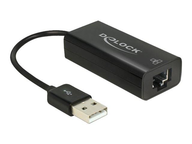 DeLock Adapter USB 2.0 > LAN 10/100 Mb/s - Netzwerkadapter