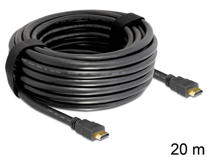Delock High Speed HDMI with Ethernet - HDMI-Kabel mit Ethernet