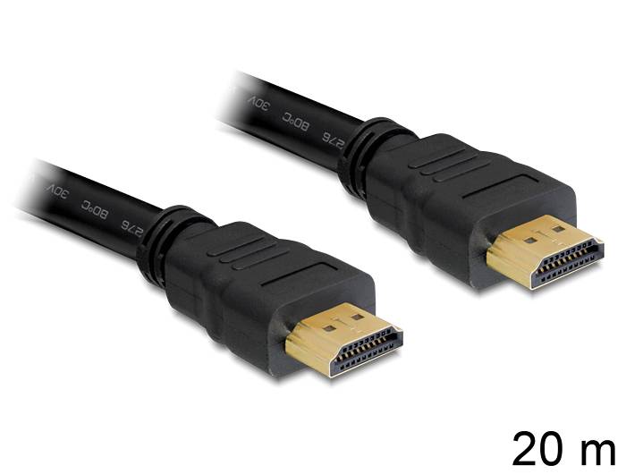 Delock High Speed HDMI with Ethernet - HDMI-Kabel mit Ethernet