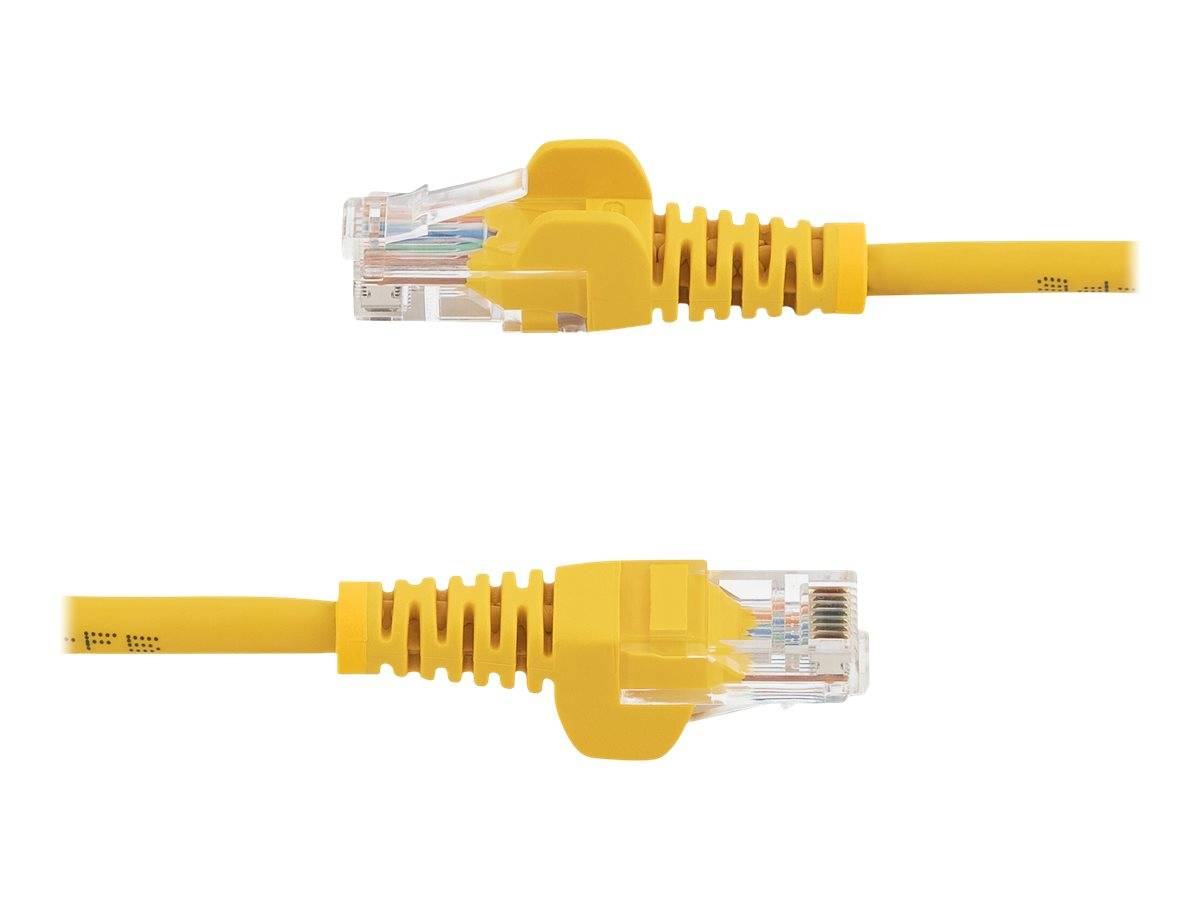 StarTech.com 1m Cat5e RJ45 UTP Netzwerkkabel Snagless - Cat 5e Patchkabel - Gelb - Stecker / Stecker - Patch-Kabel - RJ-