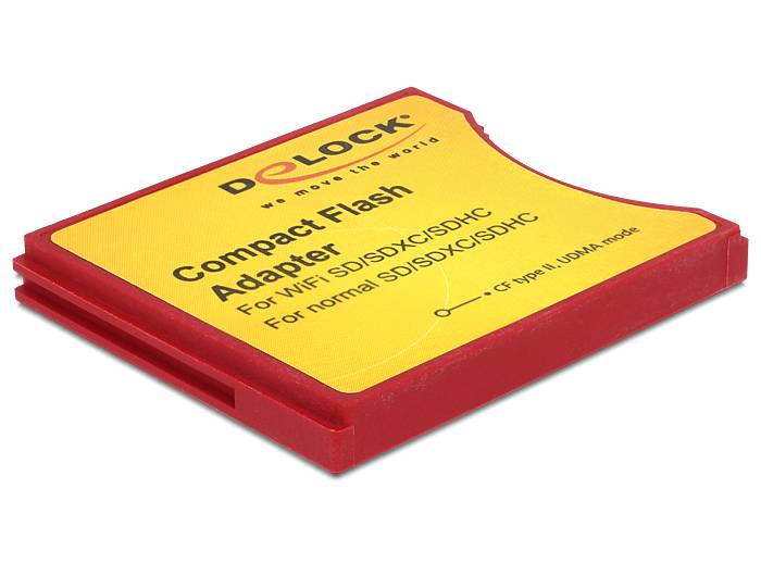 DeLOCK - Kartenadapter (SD, SDHC, SDXC) - CompactFlash