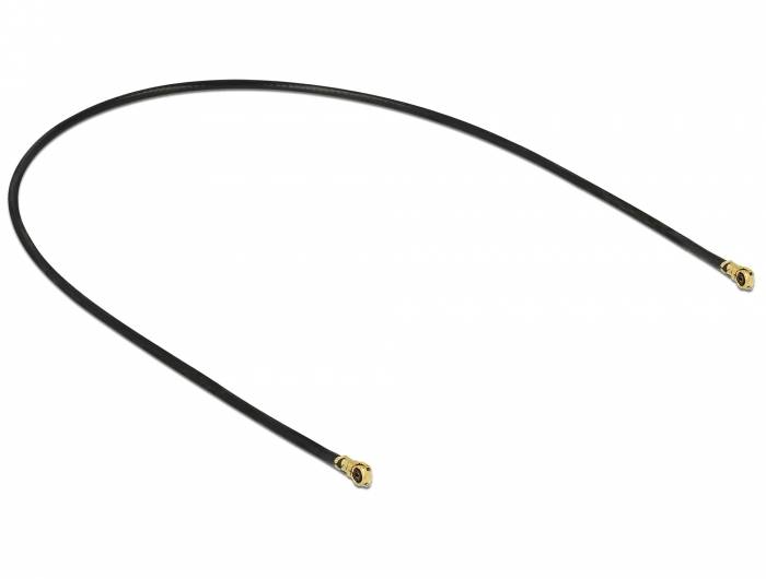 DeLOCK - Antennenkabel - MHF4/HSC (S) gewinkelt bis MHF4/HSC (S)