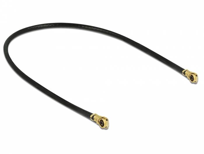 DeLOCK - Antennenkabel - MHF4/HSC (S) gewinkelt bis MHF4/HSC (S)