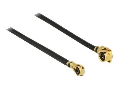 DeLOCK - Antennenkabel - MHF/U.FL (S) gewinkelt bis MHF4/HSC (S)