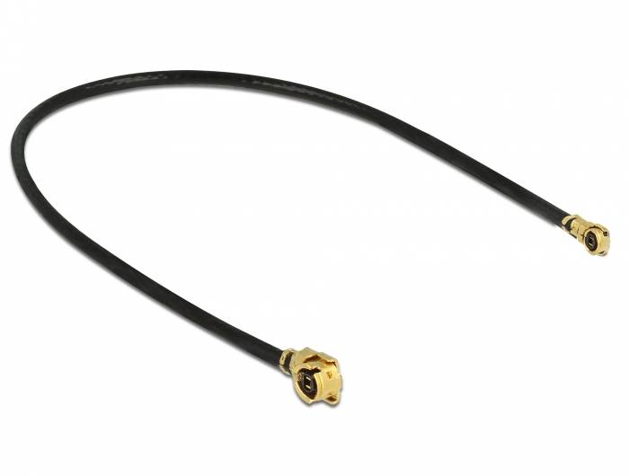 DeLOCK - Antennenkabel - MHF/U.FL (S) gewinkelt bis MHF4/HSC (S)